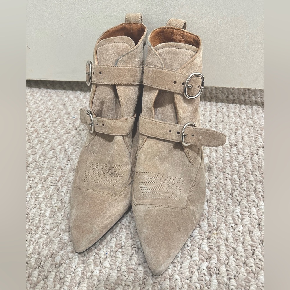 Suede Allsaints booties